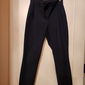 White House Black Market Navy Cropped Pants